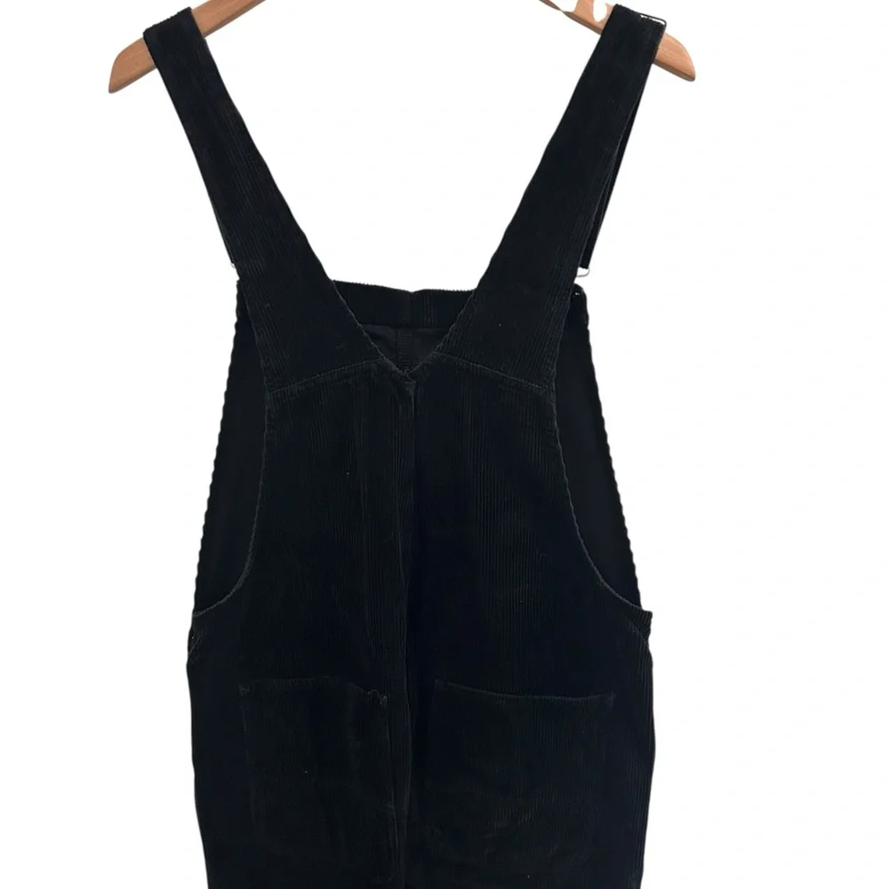 Carhartt WIP Bib Overalls Black Corduroy Size Medium - Picture 7 of 12